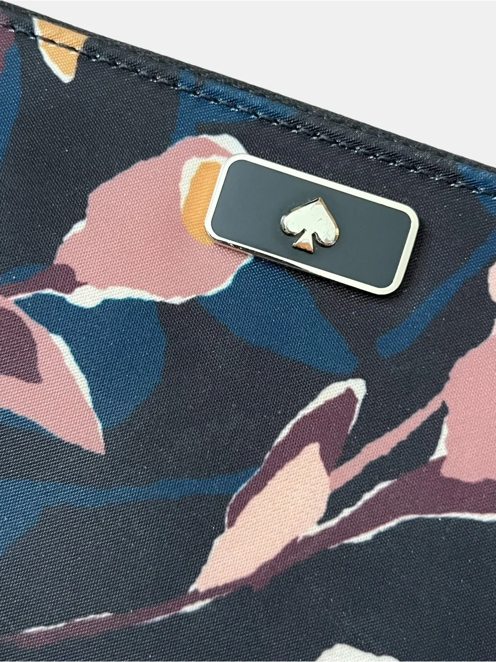 Kate Spade Large Continental Zip Wallet Paper Rose
